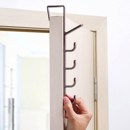 5 Level Door Hook Clothes Hanger, Door Hooks Hangers for Clothes, Towel