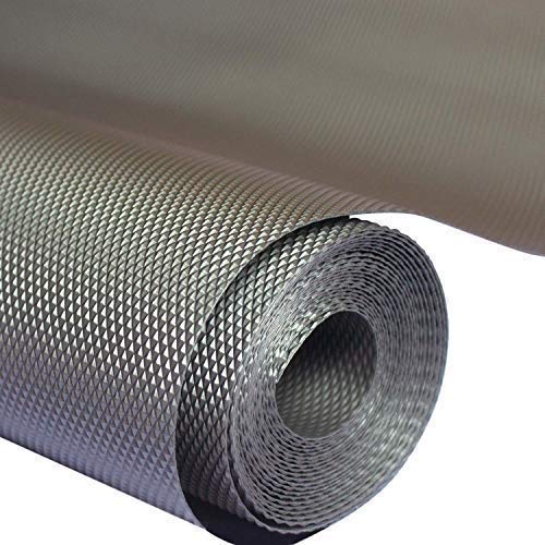 Multipurpose Textured Strong Anti-Slip Mat (45X300 cm, Grey Color)