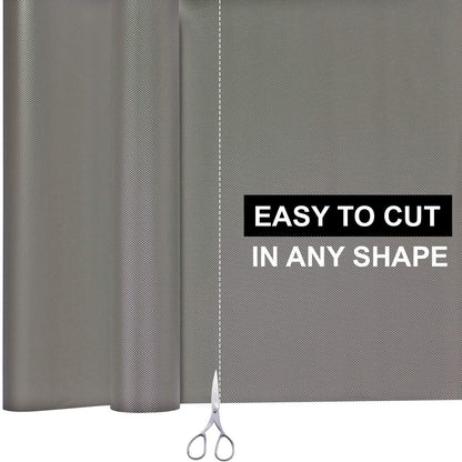Multipurpose Textured Strong Anti-Slip Mat (45X300 cm, Grey Color)
