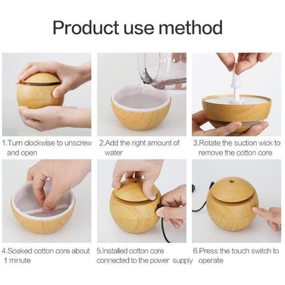 Wooden Cool Essential Oil Diffuser Air