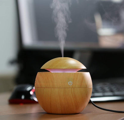 Wooden Cool Essential Oil Diffuser Air