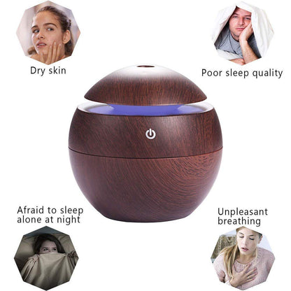 Wooden Cool Essential Oil Diffuser Air