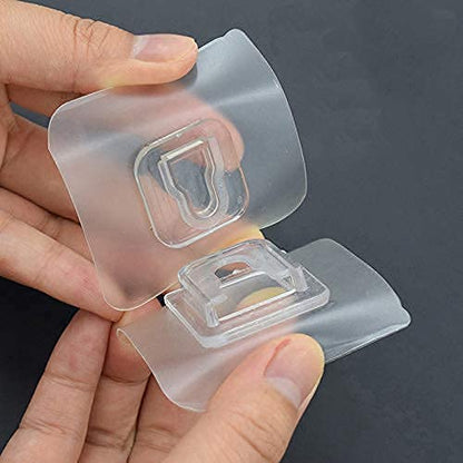 6*6 cm Sticker U Hook Male Female Set- Pack of 5